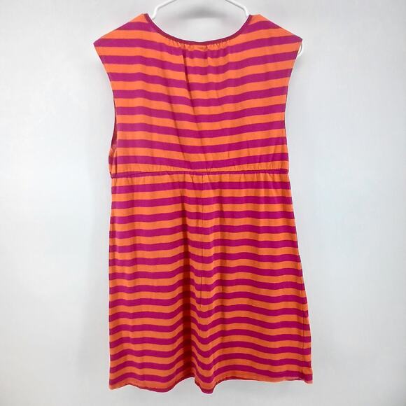 Old Navy Y2K Babydoll Striped Mini Dress Womens SM Preppy Swim Vacation 2000's - Picture 4 of 8